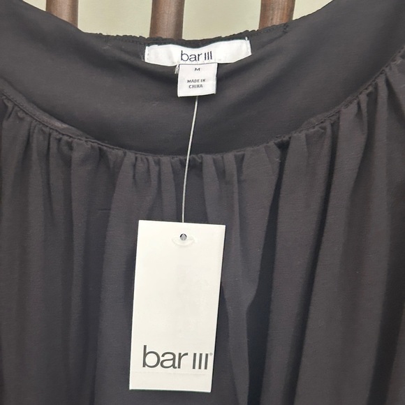 Bubble Top Black Women's Medium New With Tags Sexy Bubble Pleated Top - Picture 6 of 10